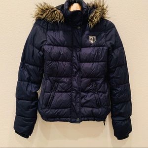 American Eagle Outfitters Puffer Hooded Jacket